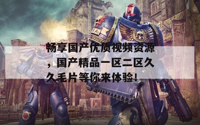 畅享国产优质视频资源，国产精品一区二区久久毛片等你来体验！