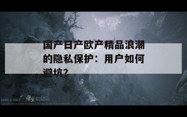 国产日产欧产精品浪潮的隐私保护：用户如何避坑？