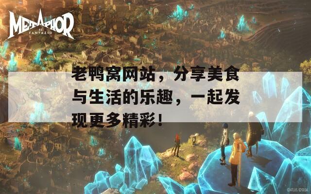 老鸭窝网站，分享美食与生活的乐趣，一起发现更多精彩！
