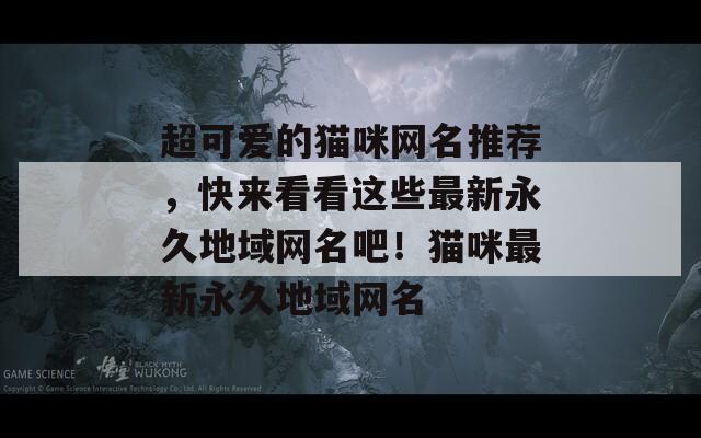 超可爱的猫咪网名推荐，快来看看这些最新永久地域网名吧！猫咪最新永久地域网名