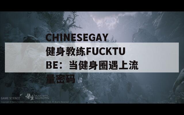 CHINESEGAY健身教练FUCKTUBE：当健身圈遇上流量密码
