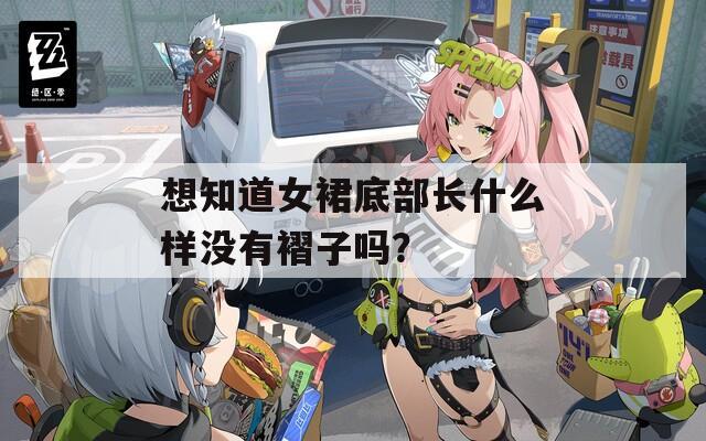 想知道女裙底部长什么样没有褶子吗？