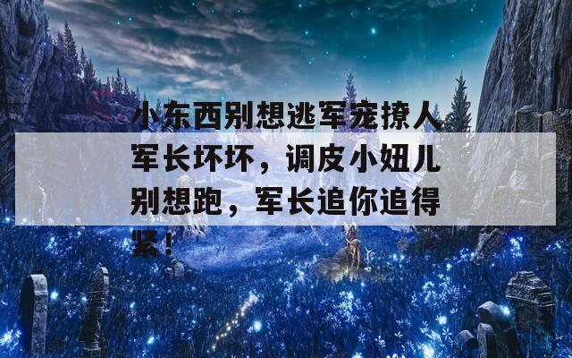 小东西别想逃军宠撩人军长坏坏，调皮小妞儿别想跑，军长追你追得紧！