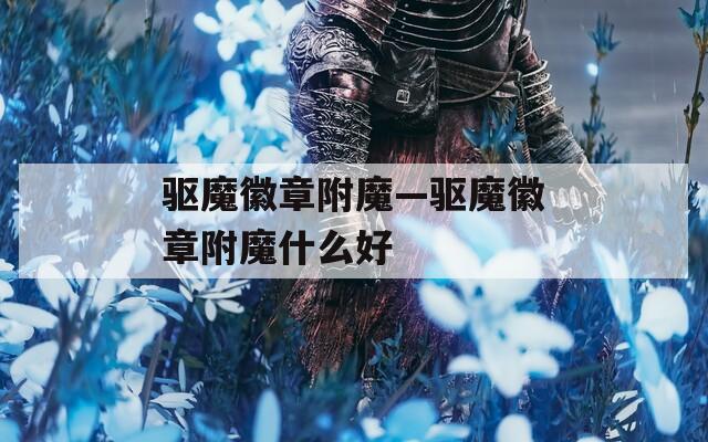驱魔徽章附魔—驱魔徽章附魔什么好