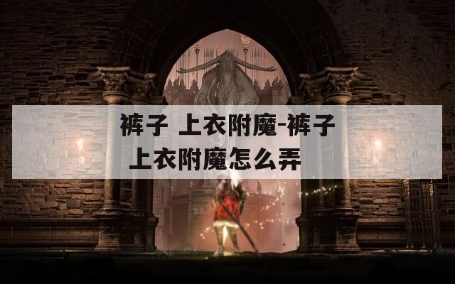 裤子 上衣附魔-裤子 上衣附魔怎么弄