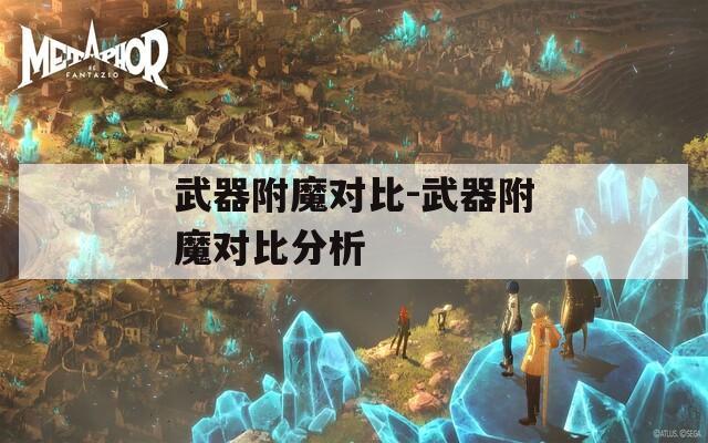 武器附魔对比-武器附魔对比分析