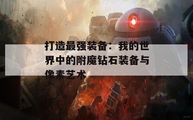 打造最强装备：我的世界中的附魔钻石装备与像素艺术