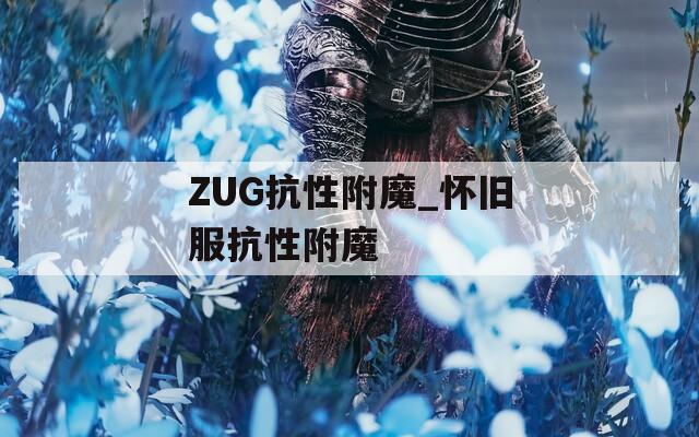 ZUG抗性附魔_怀旧服抗性附魔