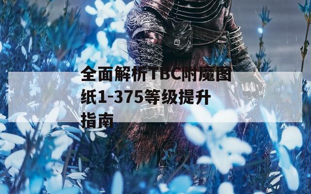 全面解析TBC附魔图纸1-375等级提升指南
