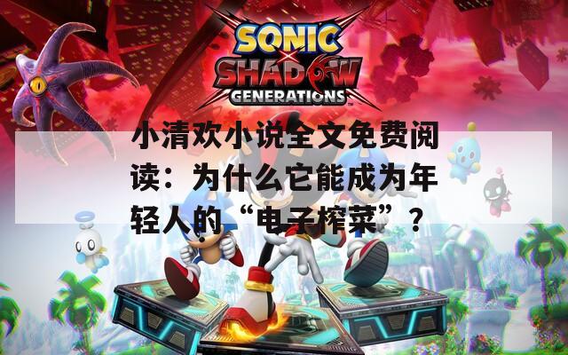 小清欢小说全文免费阅读：为什么它能成为年轻人的“电子榨菜”？