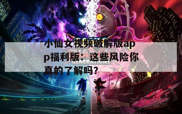 小仙女视频破解版app福利版：这些风险你真的了解吗？